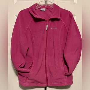 Ladies Columbia XL Zip Up Sweater
